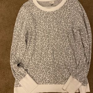 Snow leopard sweater
